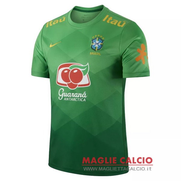 nuova magliette brasile formazione 2021 verde