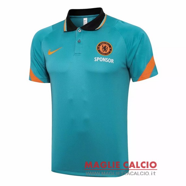 chelsea verde arancione magliette polo nuova 2021-2022