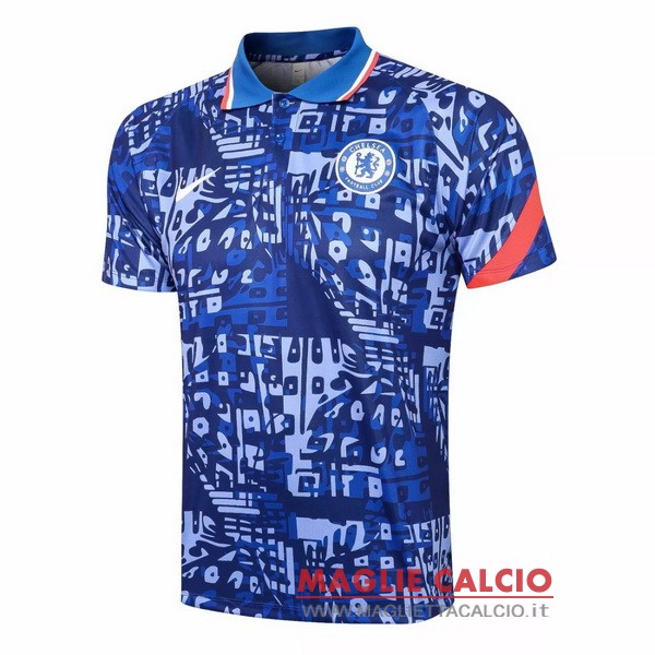 chelsea blu magliette polo nuova 2021-2022