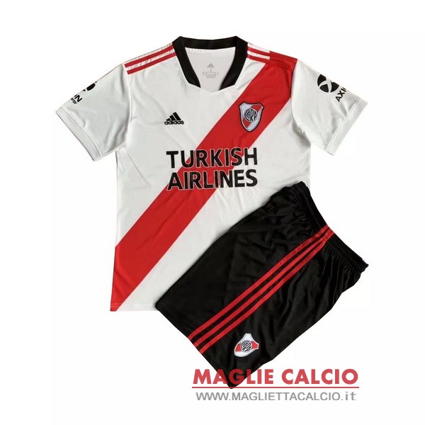 nuova prima magliette river plate bambino 2021-2022