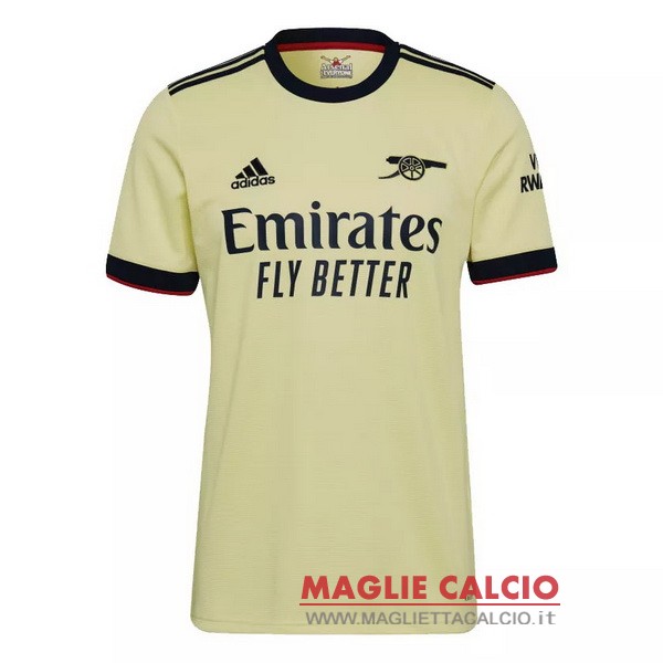 nuova seconda divisione magliette arsenal 2021-2022