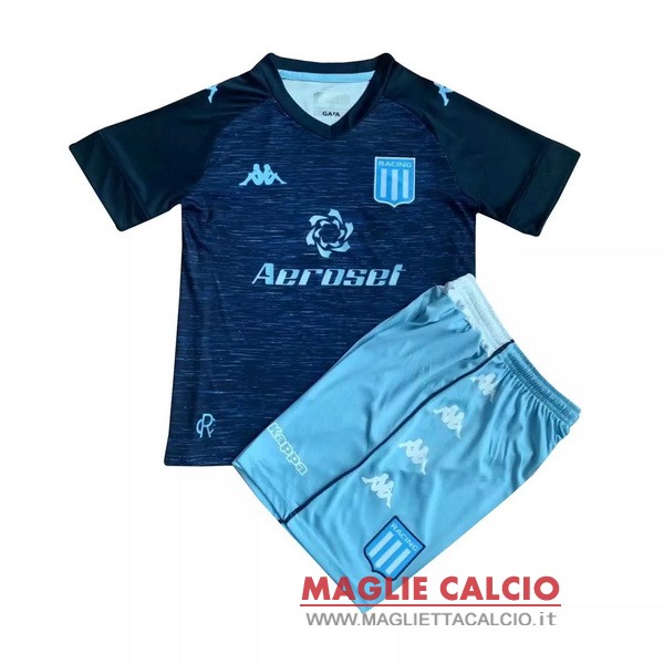 nuova seconda maglietta racing club set completo bambino 2021-2022