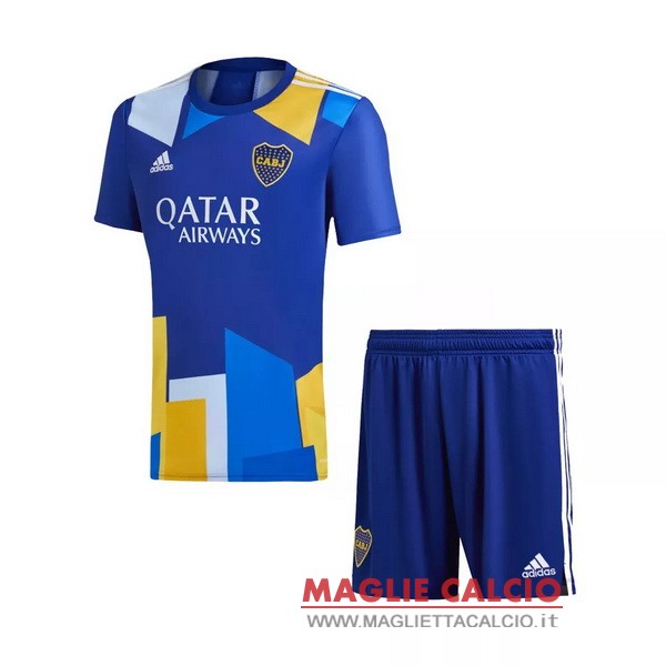 nuova terza set completo magliette boca juniors bambino 2021-2022