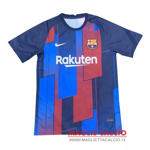 nuova magliette barcelona formazione 2021-2022 blu rosso