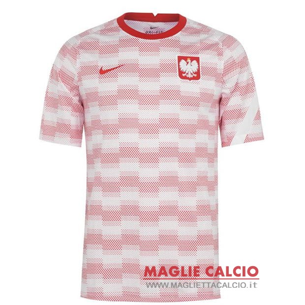 nuova formazione divisione magliette polonia 2021-2022 rosso