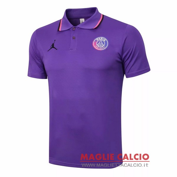 paris saint germain purpureo luce magliette polo nuova 2021-2022