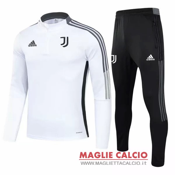 nuova juventus set completo bianco giacca 2021-2022