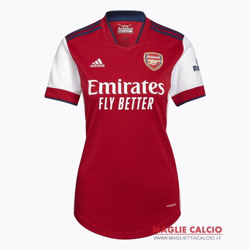 nuova prima magliette arsenal donna 2021-2022