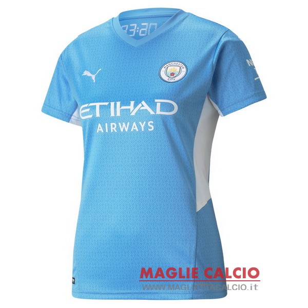 nuova prima magliette manchester city donna 2021-2022