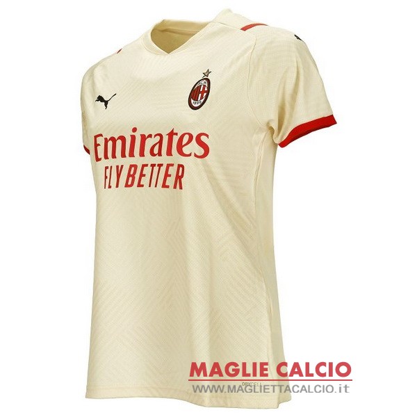 nuova seconda magliette ac milan donna 2021-2022