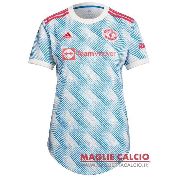 nuova seconda magliette manchester united donna 2021-2022