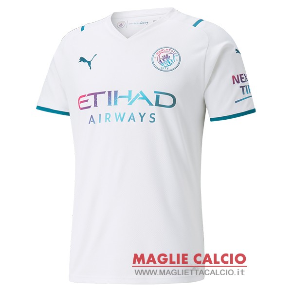 nuova seconda divisione magliette manchester city 2021-2022