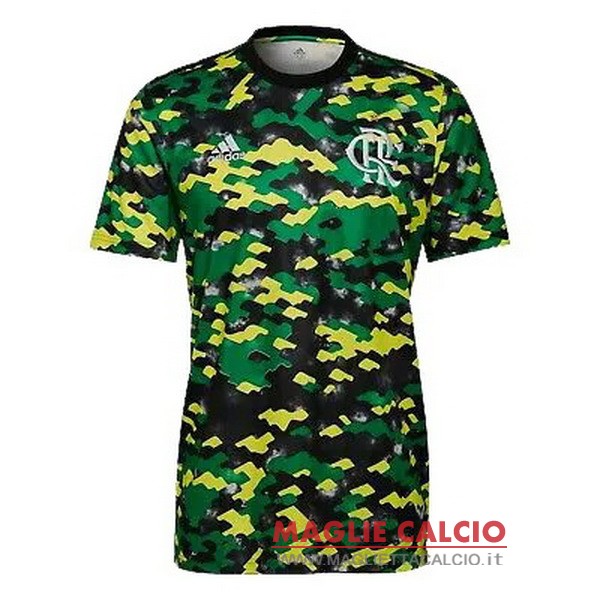 nuova formazione divisione magliette flamengo 2021-2022 verde
