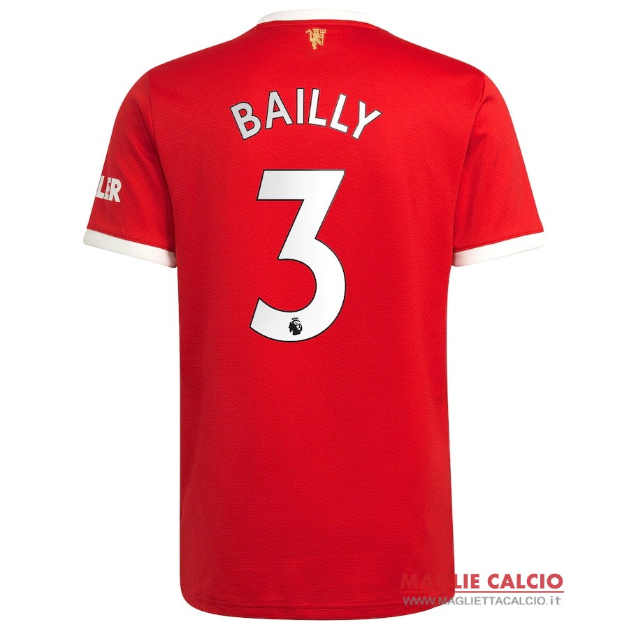 nuova maglietta manchester united 2021-2022 bailly 3 prima