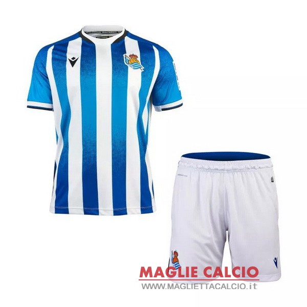 nuova prima magliette real sociedad bambino 2021-2022