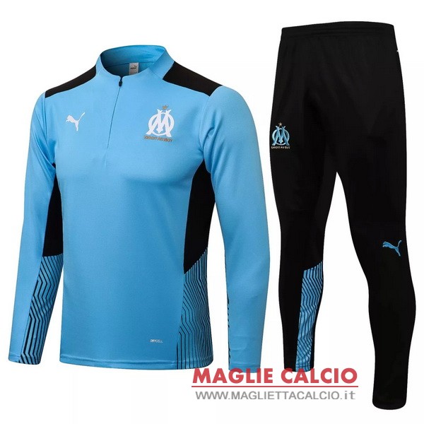 nuova marseille insieme completo blu giacca 2021-2022