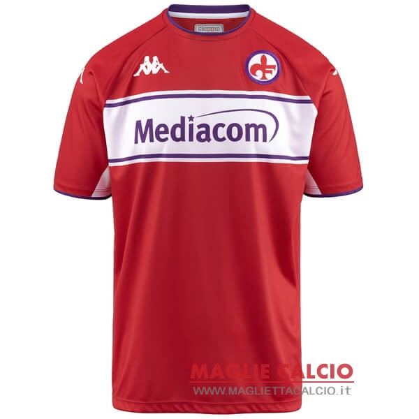 nuova cuarta divisione magliette fiorentina 2021-2022 rosso