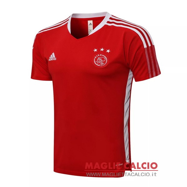 nuova magliette ajax formazione 2021-2022 rosso