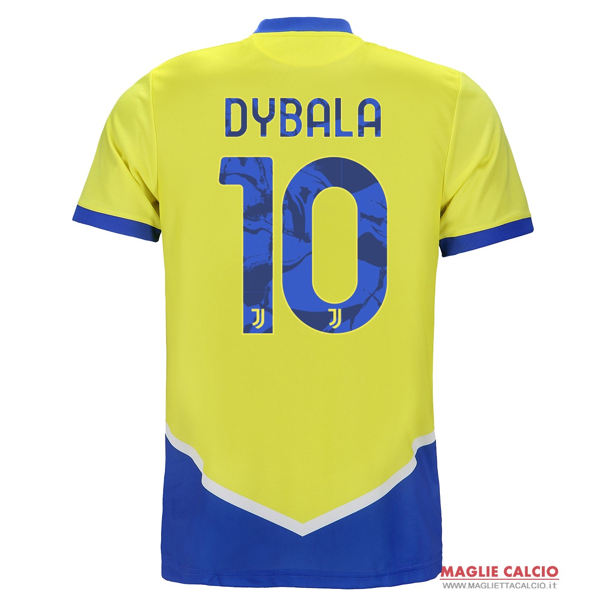 nuova maglietta juventus 2021-2022 dybala 10 terza