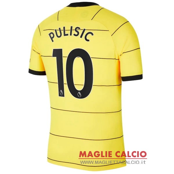 nuova maglietta chelsea 2021-2022 pulisic 10 seconda