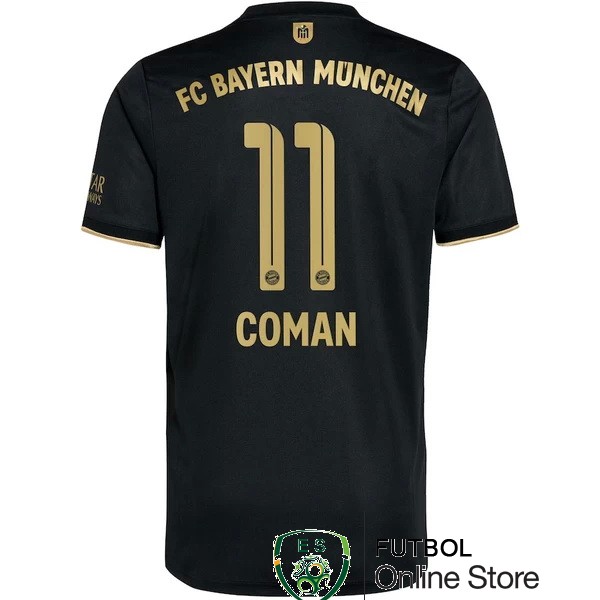 nuova maglietta bayern munich 2021-2022 coman 11 seconda