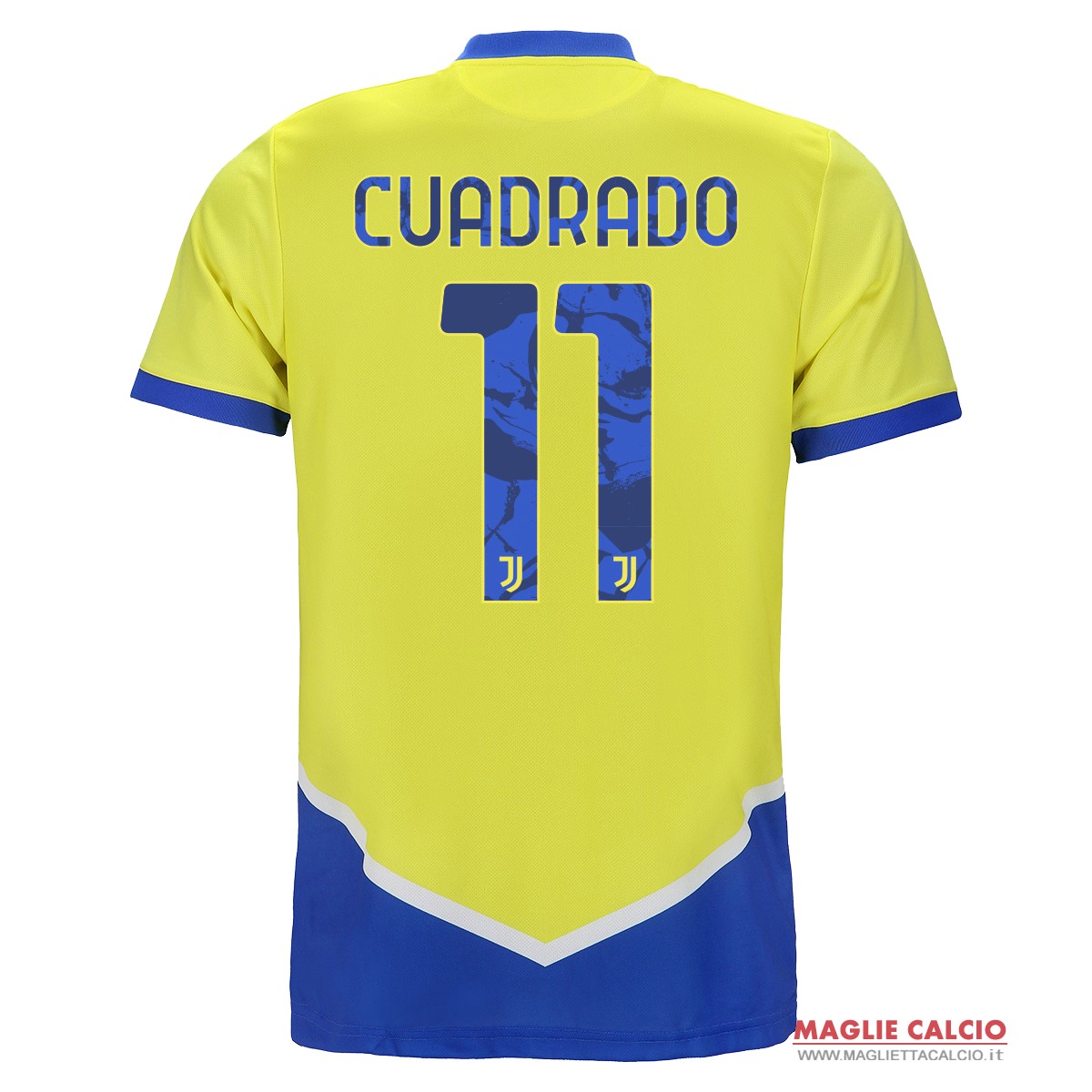 nuova maglietta juventus 2021-2022 cuadrado 11 terza