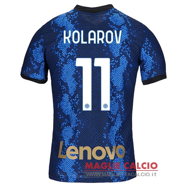 nuova maglietta inter milan 2021-2022 kolarov 11 prima