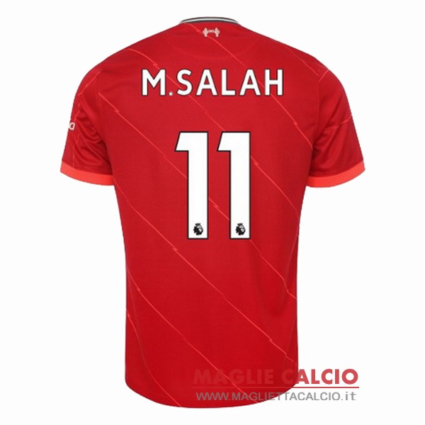 nuova maglietta liverpool 2021-2022 m.salah 11 prima