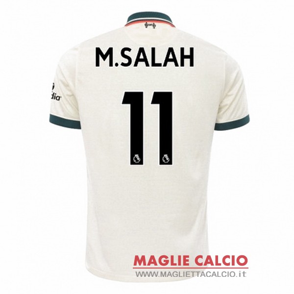 nuova maglietta liverpool 2021-2022 m.salah 11 seconda