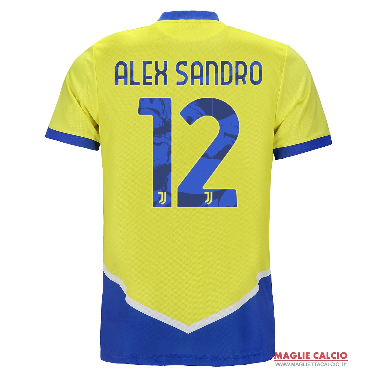 nuova maglietta juventus 2021-2022 alex sangro 12 terza