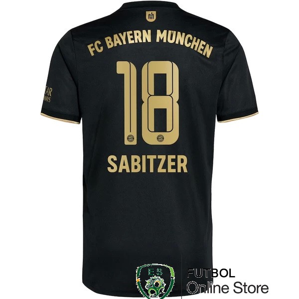 nuova maglietta bayern munich 2021-2022 sabitzer 18 seconda