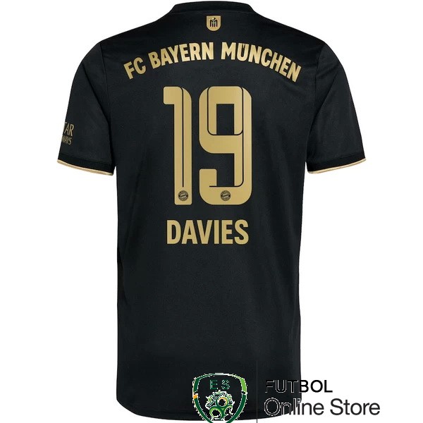 nuova maglietta bayern munich 2021-2022 davies 19 seconda