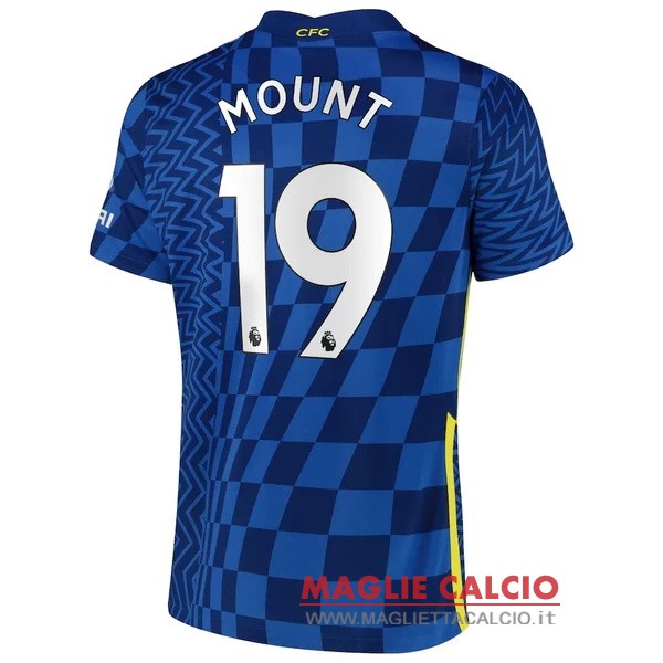 nuova maglietta chelsea 2021-2022 mount 19 prima