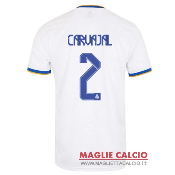 nuova maglietta real madrid 2021-2022 carvajal 2 prima
