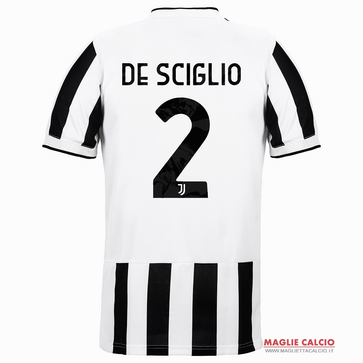 nuova maglietta juventus 2021-2022 de sciglio 2 prima