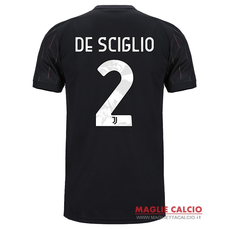 nuova maglietta juventus 2021-2022 de sciglio 2 seconda