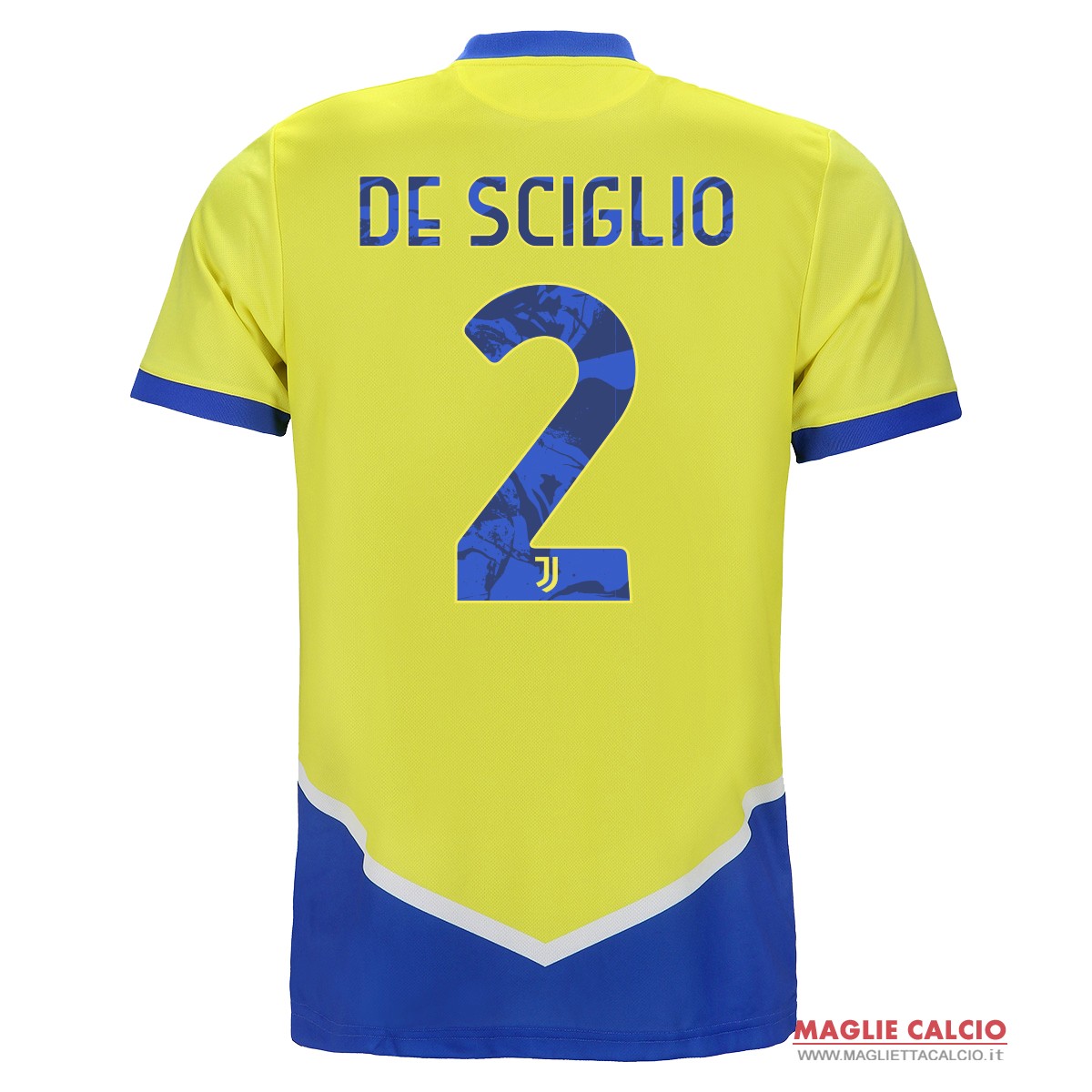 nuova maglietta juventus 2021-2022 de sciglio 2 terza