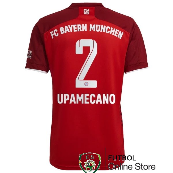 nuova maglietta bayern munich 2021-2022 upamecano 2 prima