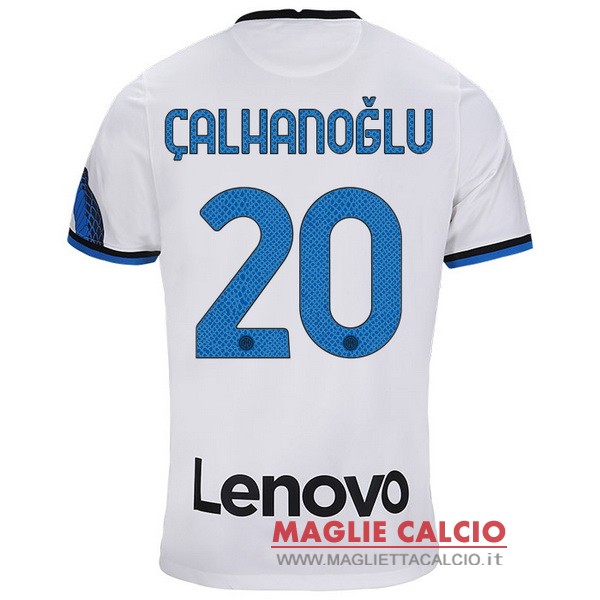 nuova maglietta inter milan 2021-2022 calhanoglu 20 seconda