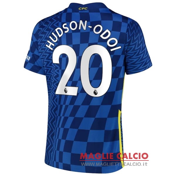 nuova maglietta chelsea 2021-2022 hudson odoi 20 prima