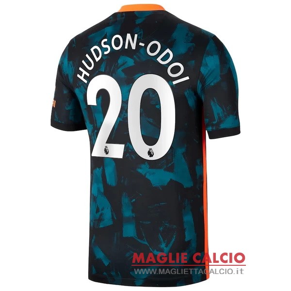 nuova maglietta chelsea 2021-2022 hudson odoi 20 terza