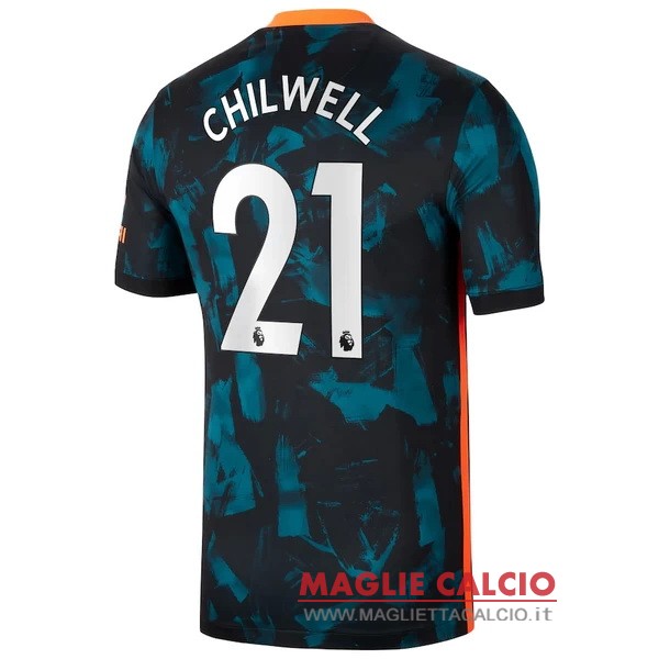 nuova maglietta chelsea 2021-2022 chilwell 21 terza