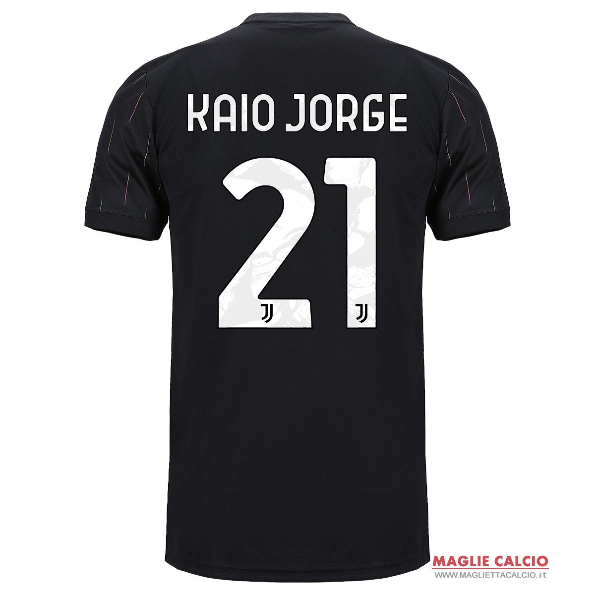 nuova maglietta juventus 2021-2022 kaio jorge 21 seconda