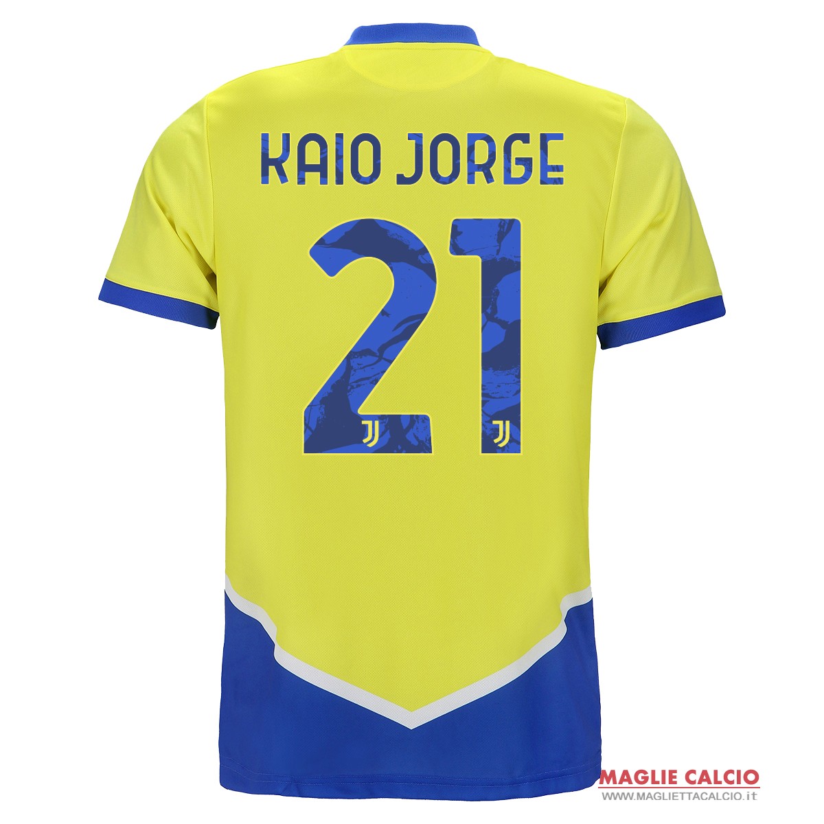 nuova maglietta juventus 2021-2022 kaio jorge 21 terza