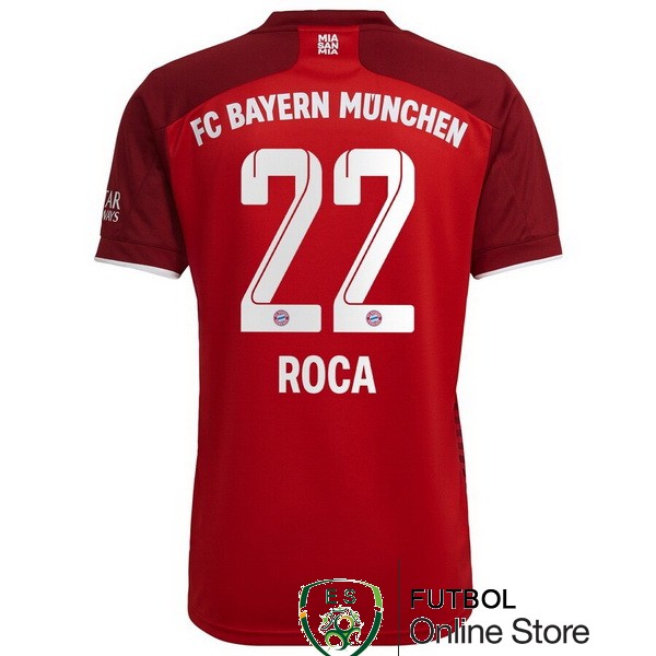 nuova maglietta bayern munich 2021-2022 roca 22 prima