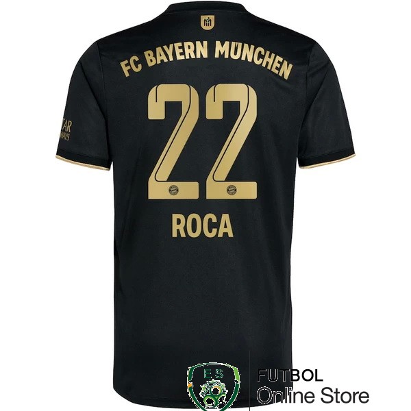 nuova maglietta bayern munich 2021-2022 roca 22 seconda