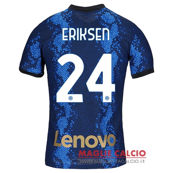 nuova maglietta inter milan 2021-2022 eriksen 24 prima