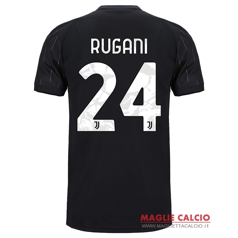 nuova maglietta juventus 2021-2022 rugani 24 seconda