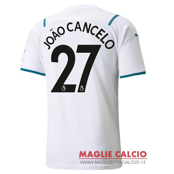 nuova maglietta manchester city 2021-2022 cancelo 27 seconda