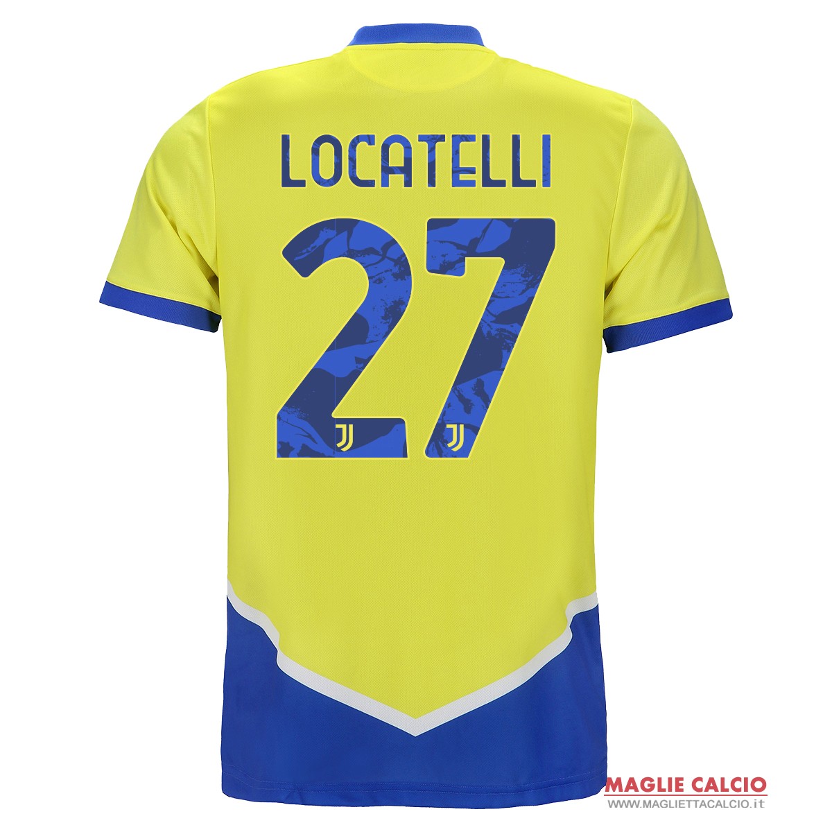 nuova maglietta juventus 2021-2022 locatelli 27 terza